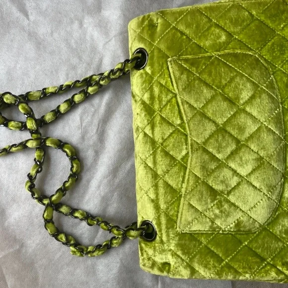 Chanel cf velvet rare color - Picture 5 of 8